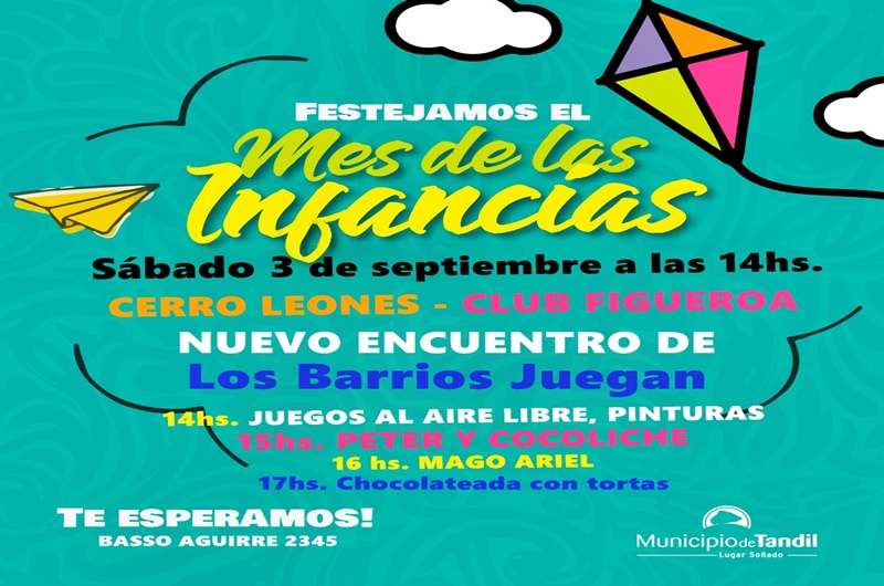 Continúan los festejos por el Mes de las Infancias
