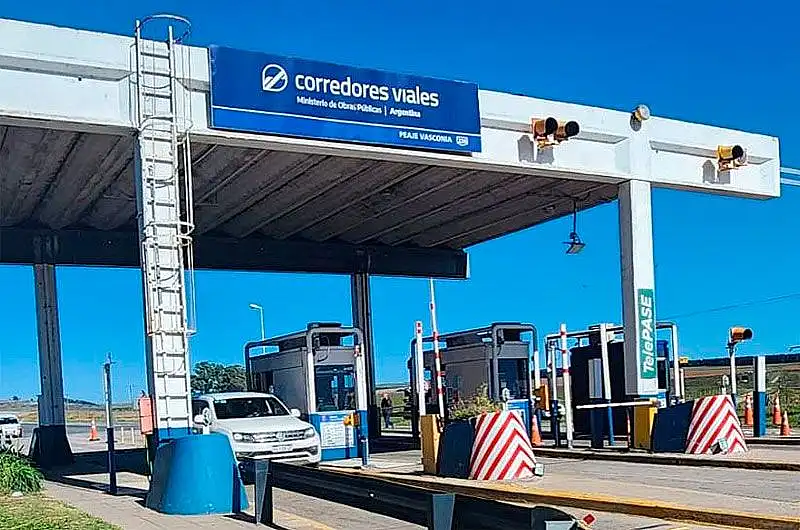 Golpe al bolsillo: aumentan los peajes en rutas nacionales