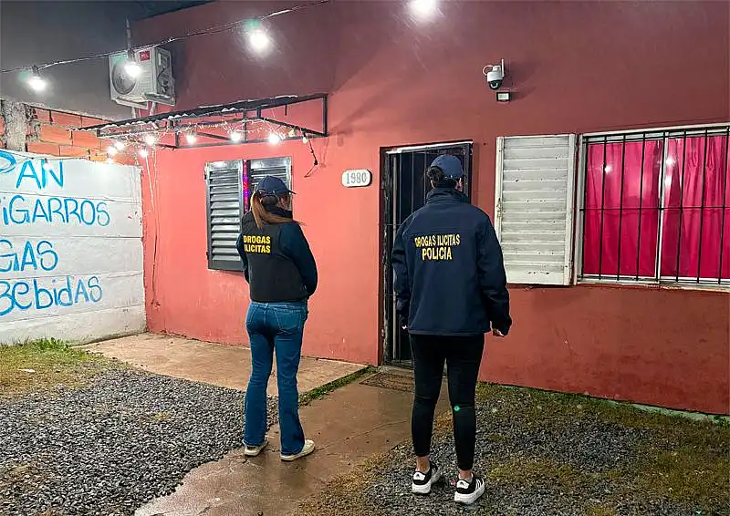 Allanaron un punto de venta de drogas en La Movediza y secuestraron ...