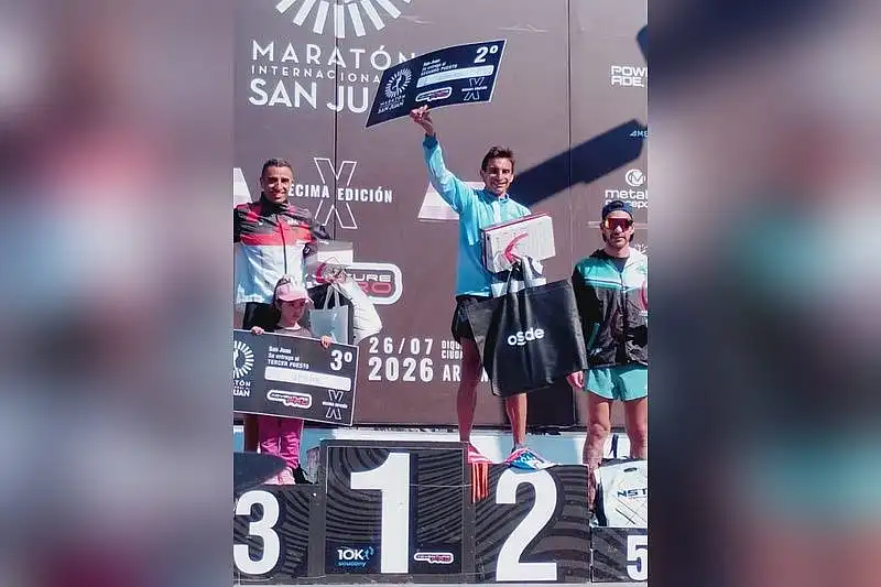 Sergio Hoffman brilló en los 42k y se quedó con el segundo puesto de la General
