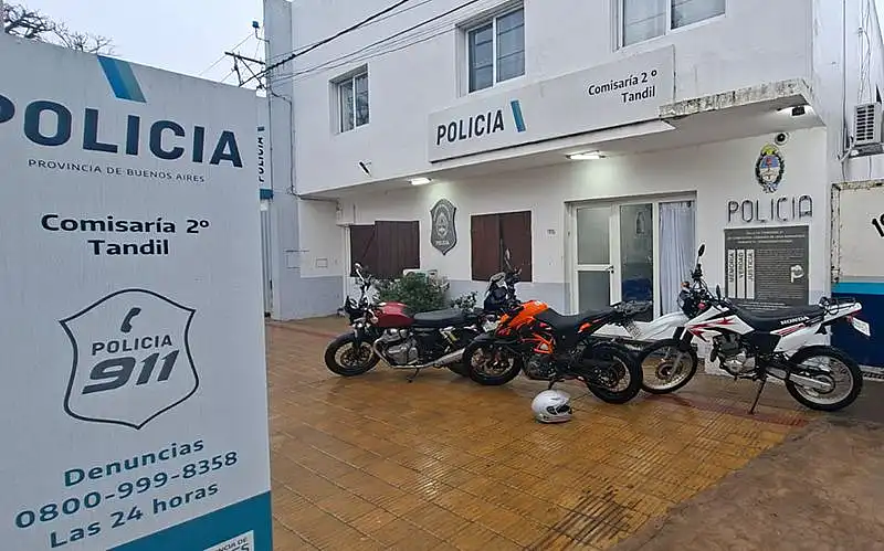 Esclarecieron el robo de tres motocicletas e identificaron a los autores