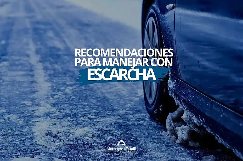 Recomendaciones para conducir con escarcha durante los días de bajas temperaturas