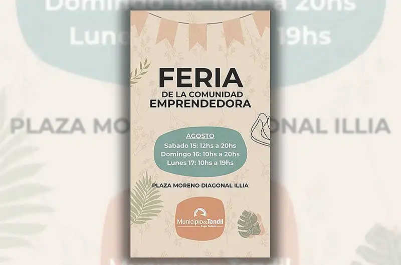 La Feria de la Comunidad Emprendedora reunirá a 200 emprendedores