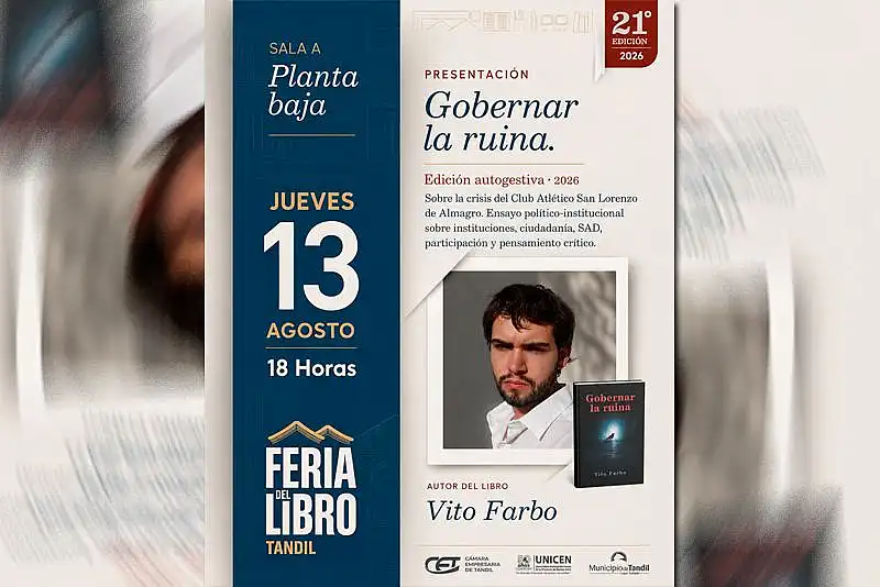 De la pasión por San Lorenzo a un libro: la historia de Vito Farbo, el joven escritor ...