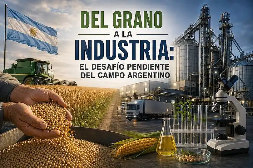 Del grano a la industria: el desafío pendiente del campo argentino
