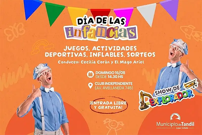 Una nueva edición del Festival de las Infancias con El Explorador como show central