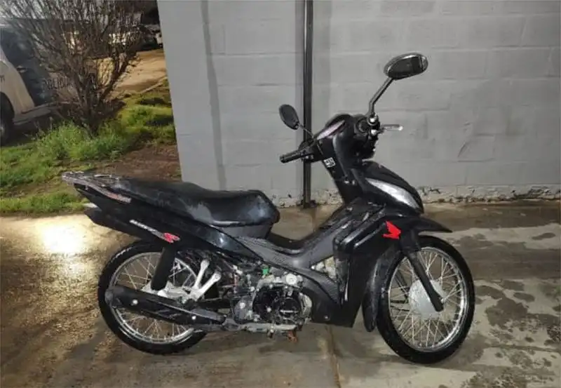 Recuperaron una motocicleta robada dos días atrás