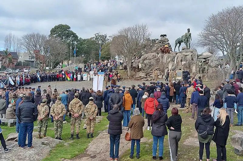 Homenaje a San Martín: 