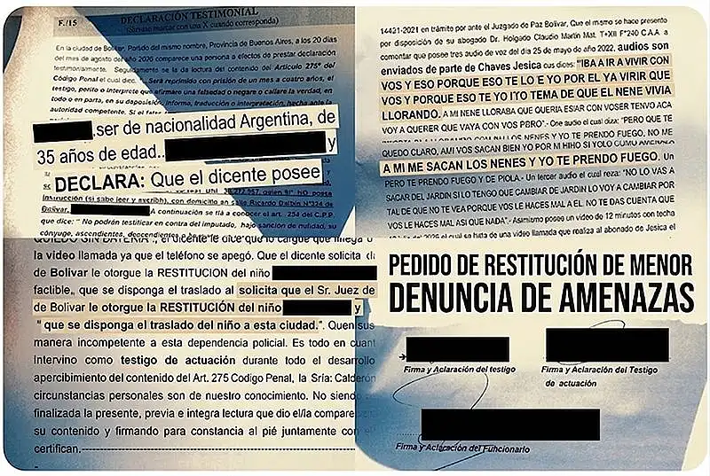 Caso de las personas trasladadas a Tandil: Renzo Leiva prestó nueva declaración y exige ...