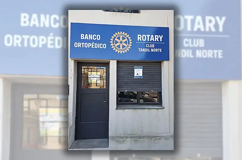 Rotary Club Tandil Norte recuerda el funcionamiento de su banco ortopédico