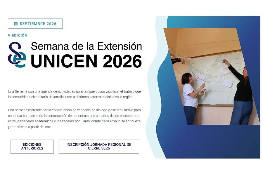 Nueva edición de la Semana de la Extensión en la UNICEN