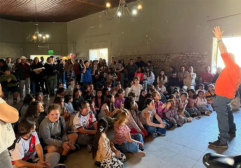 Con una gran convocatoria, se realizó el festejo por el Día de las Infancias en María ...