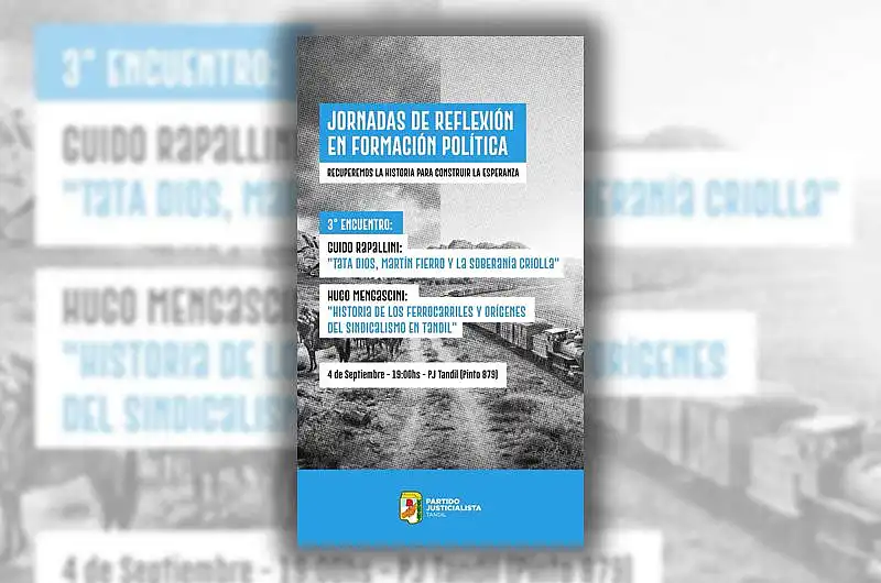 Nueva jornada del ciclo “Jornadas de Reflexión en Formación Política”