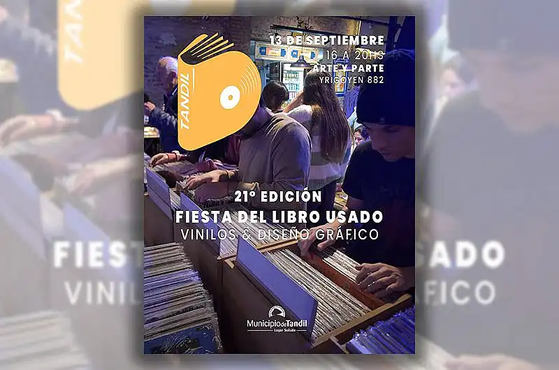 Fiesta del Libro Usado, Vinilos y Diseño Gráfico