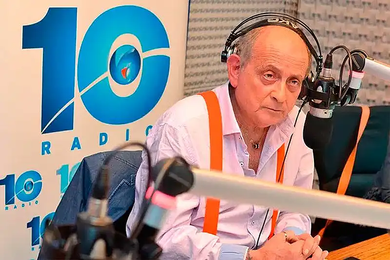 Chiche Gelblung y la Piedra Movediza, un “cruce” radiofónico con su sello