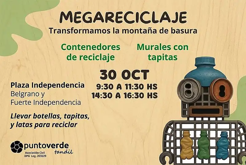 PuntoVerde Tandil invita a las escuelas a sumarse a 