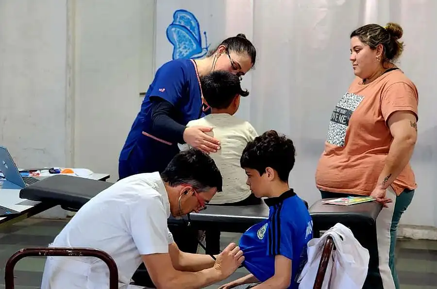 El SISP llega a los parajes rurales con los controles del niño sano