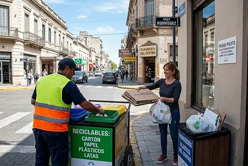Pondrán en marcha prueba piloto de recolección diferenciada para comercios del centro