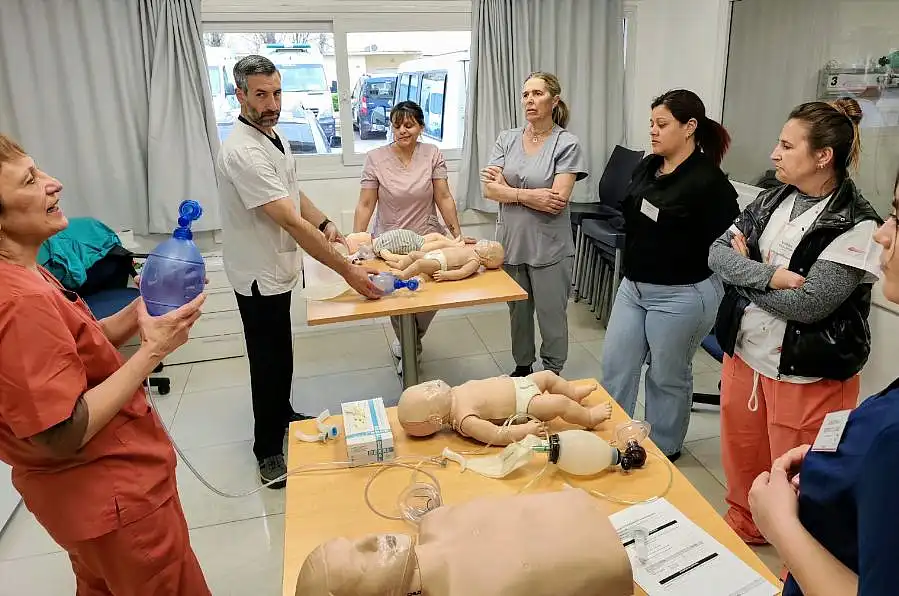 El Hospital de Niños de Tandil fortalece la capacitación en emergencias