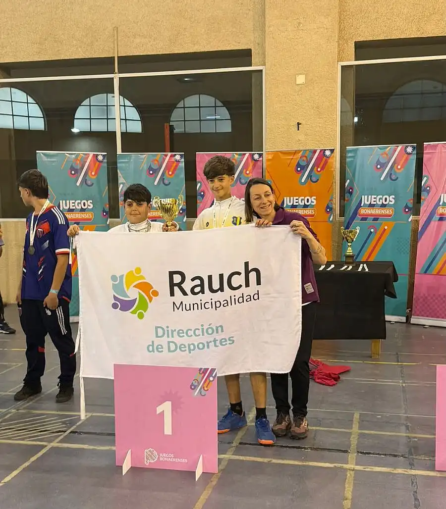 Con un oro, finalizó la participación de Rauch