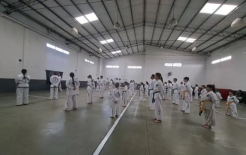 Exitosa Master Class de Taekwondo de la Escuela Henko en Balcarce