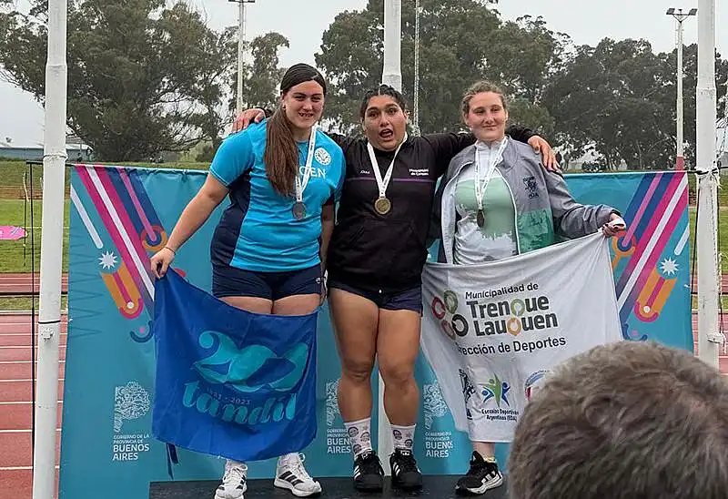 Atletismo Unicen Tandil cerró con 5 medallas en el Estadio Justo Román