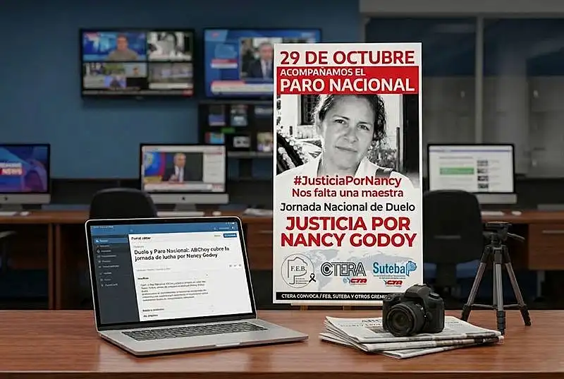 dos Ctera convocó a un paro nacional docente para este jueves por el femicidio de Nancy Godoy
