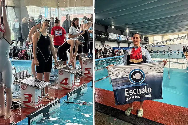Kiara Castillo sumó medallas y una destacada actuación en Necochea