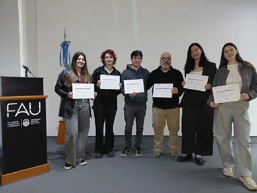 Joven rauchense ganó un premio para estudiantes de Arquitectura